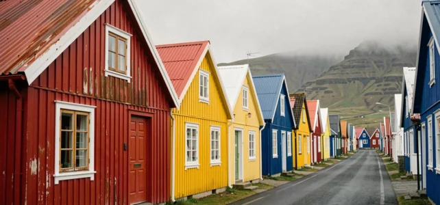 Pourquoi les maisons islandaises sont-elles si colorées ? Plongée dans un fascinant mystère
